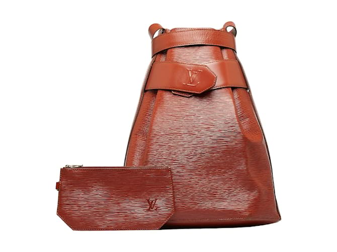 Louis Vuitton Epi Sac De Paule M80193 Brown Leather  ref.1209109