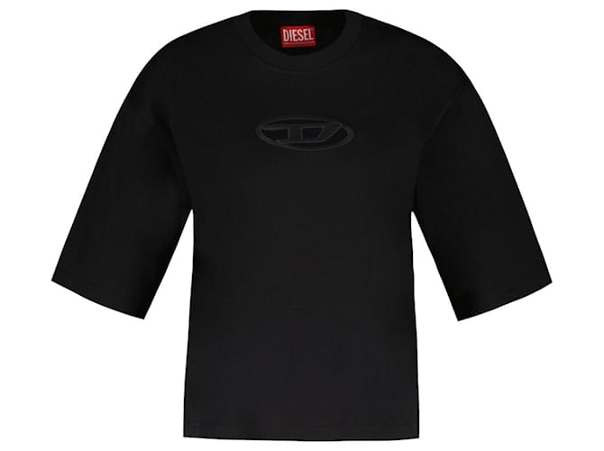 Rowy Od T-Shirt - Diesel - Cotton - Black  ref.1209141