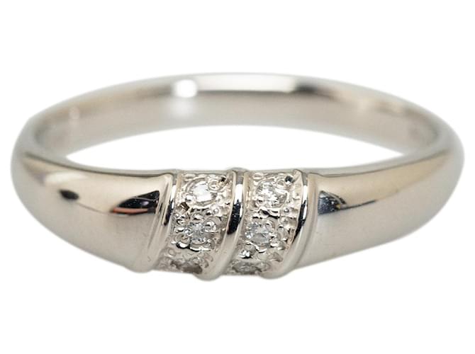 Dior Silber Silberfarbener Ring Metall  ref.1209175