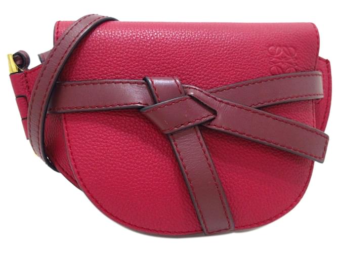 Loewe Pink Mini Gate Crossbody Bag Leather Pony-style calfskin  ref.1209197