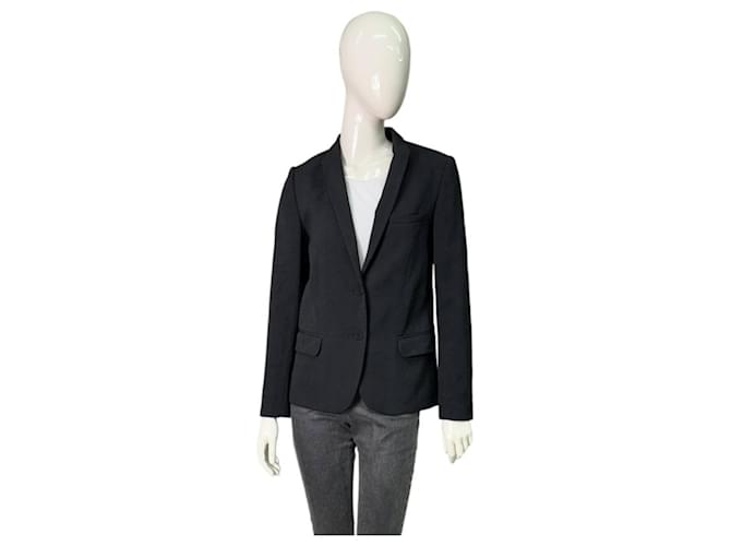 Zadig & Voltaire Chaquetas Negro Poliéster  ref.1209256