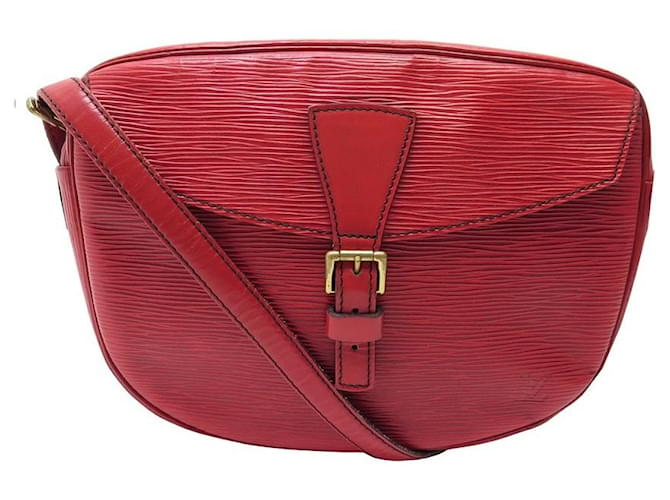 LOUIS VUITTON YOUNG GIRL GM HANDBAG IN RED EPI LEATHER CROSSBODY BAG  ref.1209354