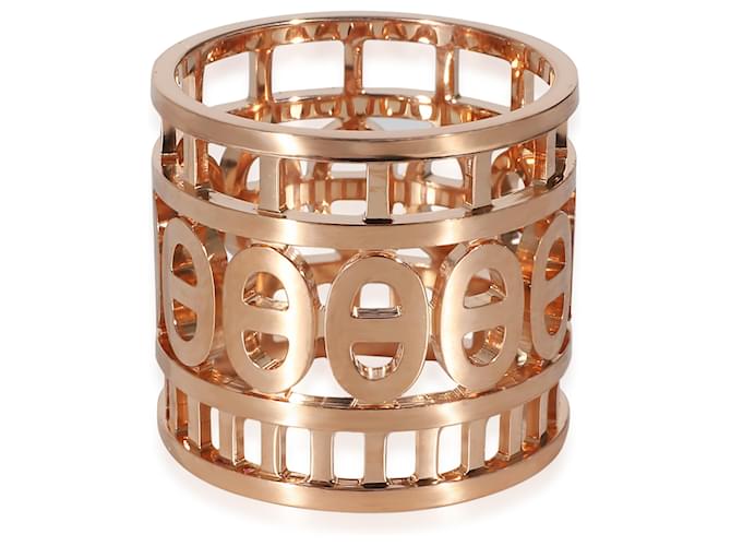 Ring Anillo Hermès Chaine D'Ancre en 18k oro rosa  ref.1209441