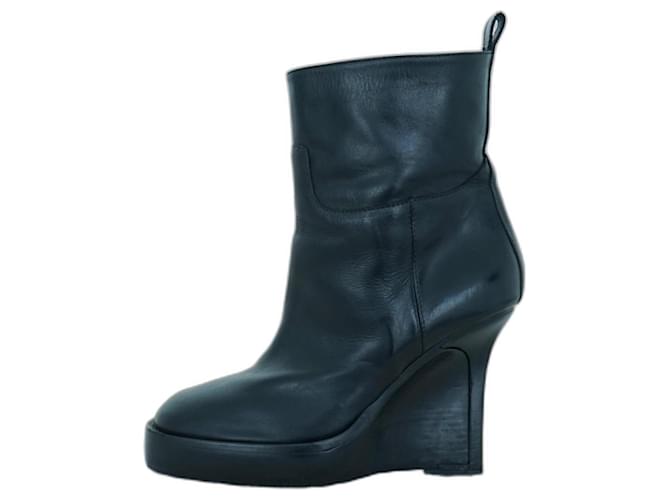 Ann Demeulemeester Boots Black Leather  ref.1209519