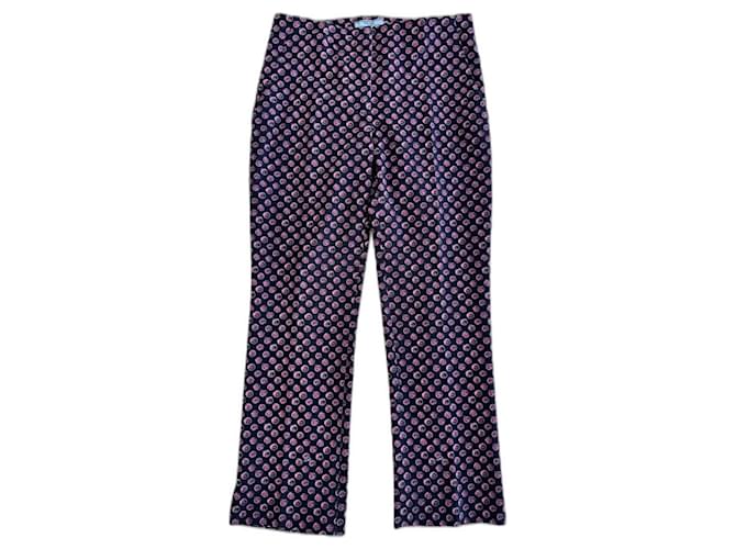 Prada Pantalones, polainas Multicolor Lana  ref.1209544
