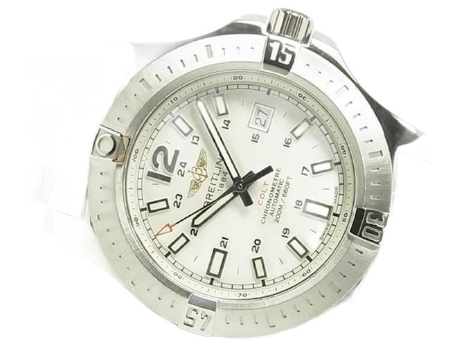 BREITLING Colt Automatic A1738811/g791(A17388) Mens Silvery Steel  ref.1209576