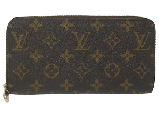 Louis Vuitton Zippy Wallet Toile Marron  ref.1209669