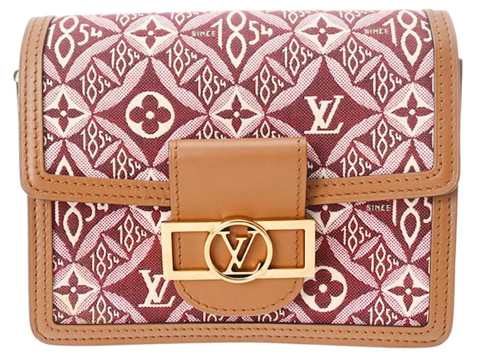 Louis Vuitton Dauphine Mini Rosa Lienzo  ref.1209713