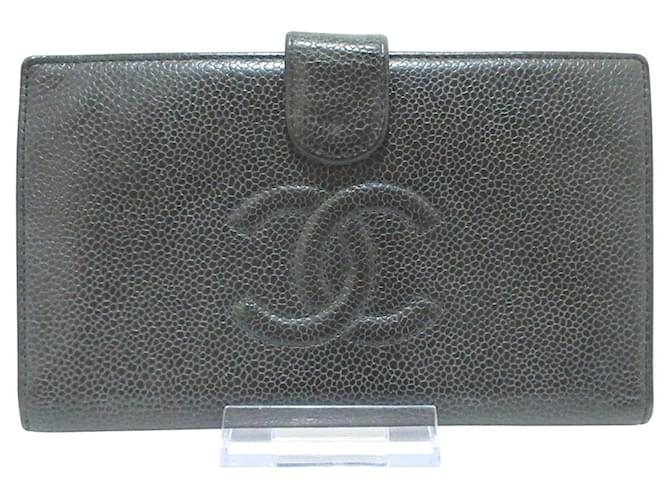 Chanel Black Leather  ref.1209741