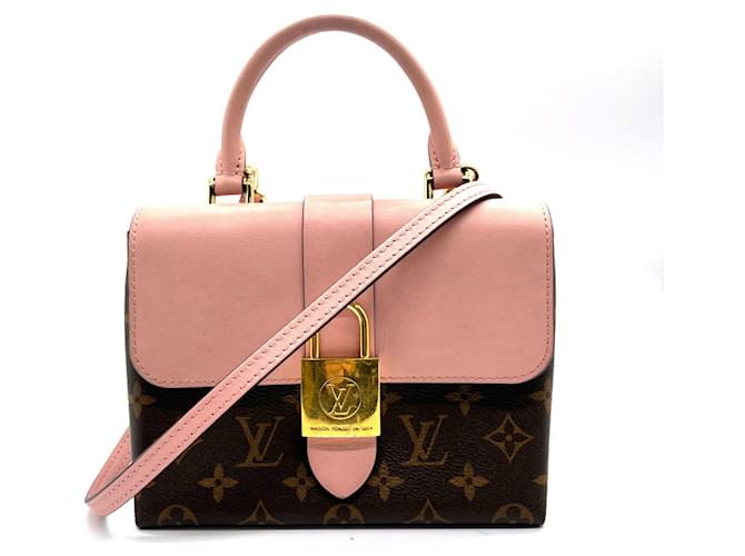 Louis Vuitton Locky BB Rosa Lona  ref.1209776