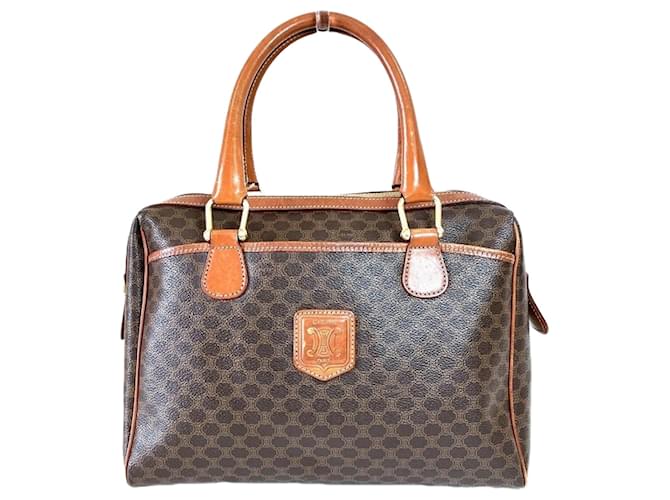 Céline Celine Macadam Brown Cloth  ref.1210023