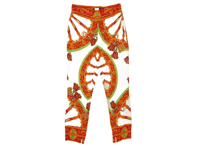 Autre Marque Dolce And Gabbana Multicolor Printed Pants Multiple colors Synthetic  ref.1210220