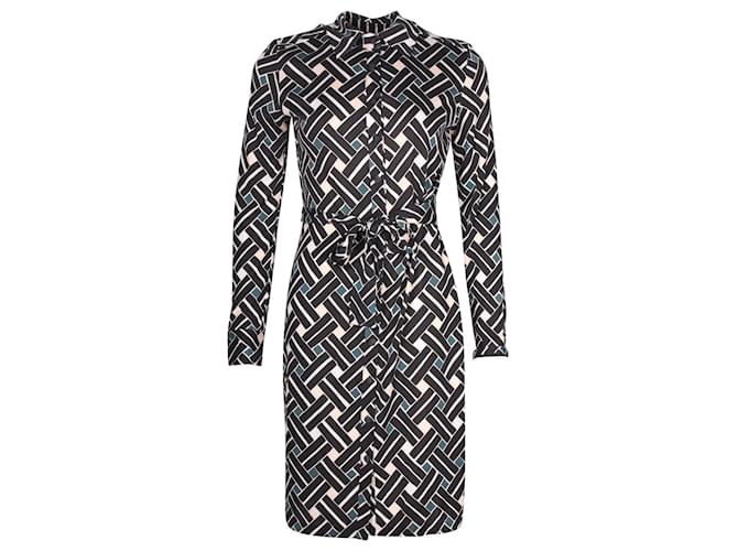 Diane Von Furstenberg Khali Maze Dress Silk  ref.1210709