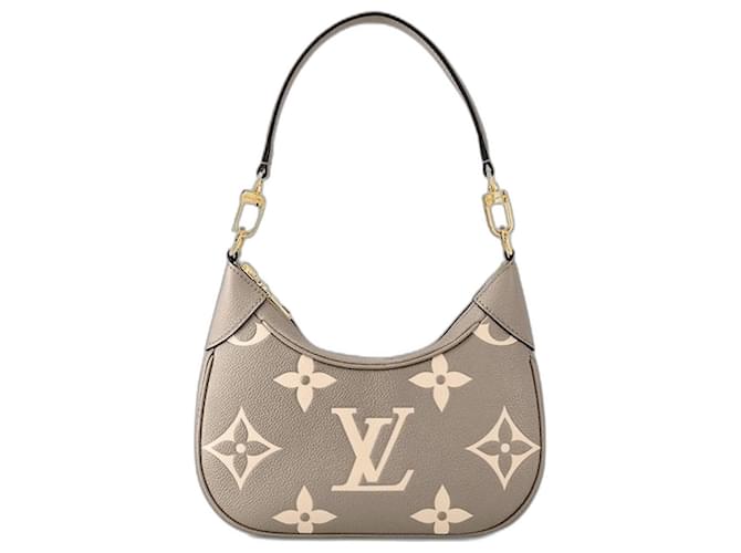 Louis Vuitton LV Bagatelle bag new Grey Leather  ref.1210788