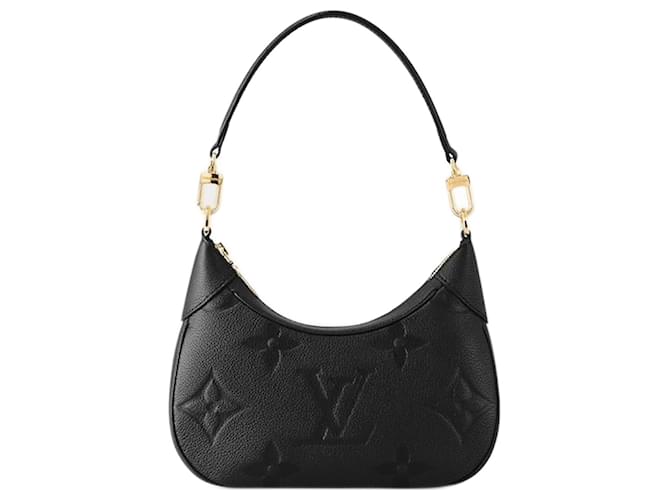 Louis Vuitton Bolso LV Bagatelle nuevo Negro Cuero  ref.1210789