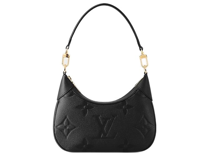 Bolso de mano Louis Vuitton Bagatelle Empreinte cuero negro