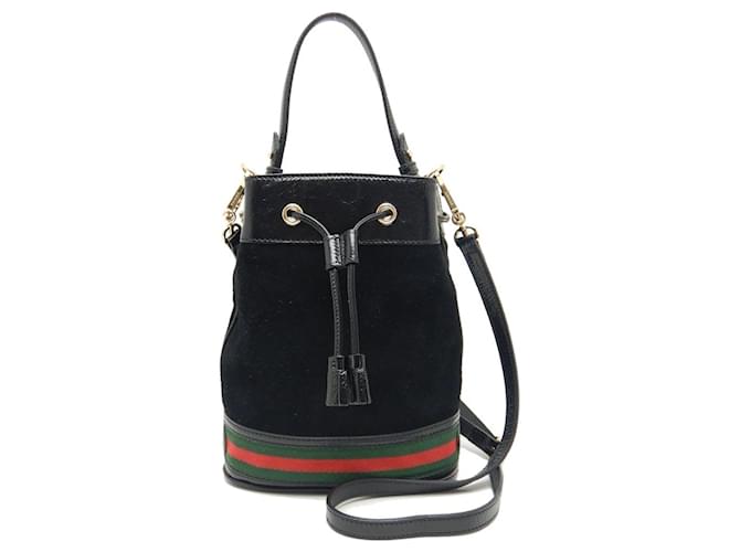 Gucci Ophidia Black Suede  ref.1210846