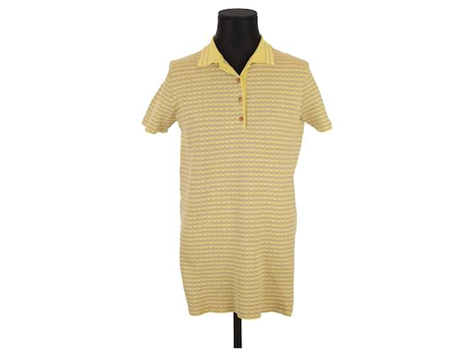 Louis Vuitton Cotton Polo Shirt Yellow  ref.1210972