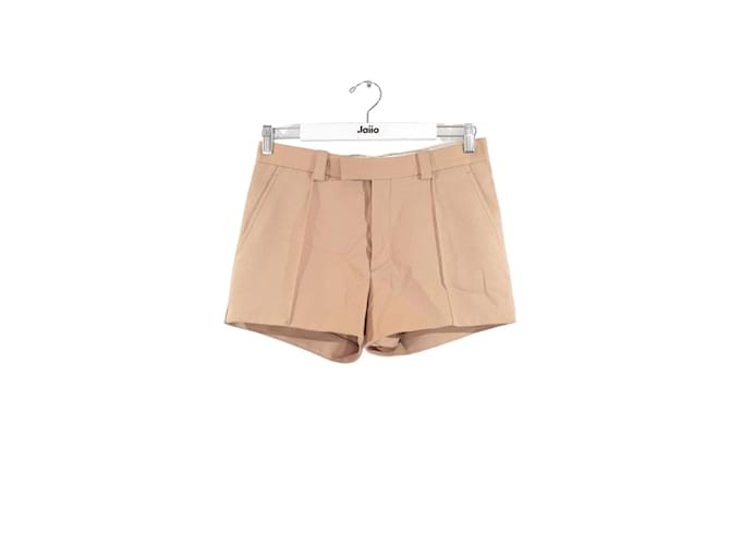 Louis Vuitton Mini shorts de algodão Bege  ref.1210973