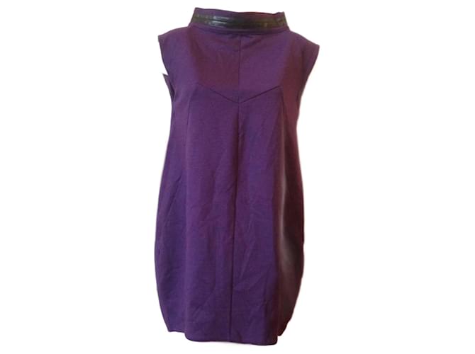 MARC JACOBS  Dresses T.International S Wool Purple  ref.1211010