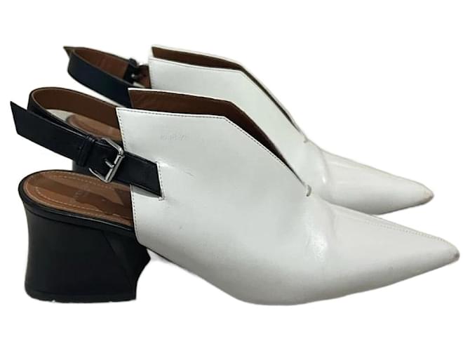 GIVENCHY  Heels T.eu 37 leather White  ref.1211015