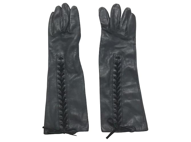 Bottega Veneta Black Leather  ref.1211305