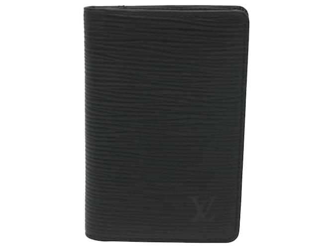 Louis Vuitton Organizer de poche Black Leather  ref.1211314