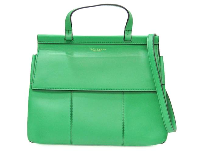 Tory Burch Green Leather  ref.1211378