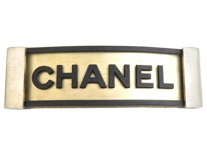 Chanel Negro Metal  ref.1211500