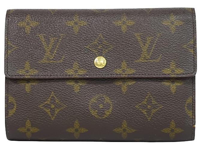 Louis Vuitton Trésor Brown Cloth  ref.1211511