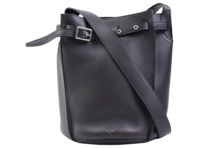 Céline Big Bag Black Leather  ref.1211547
