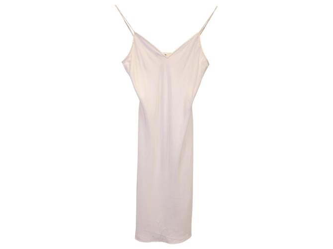 Diane Von Furstenberg Slip-Kleid aus weißer Seide Roh  ref.1211679