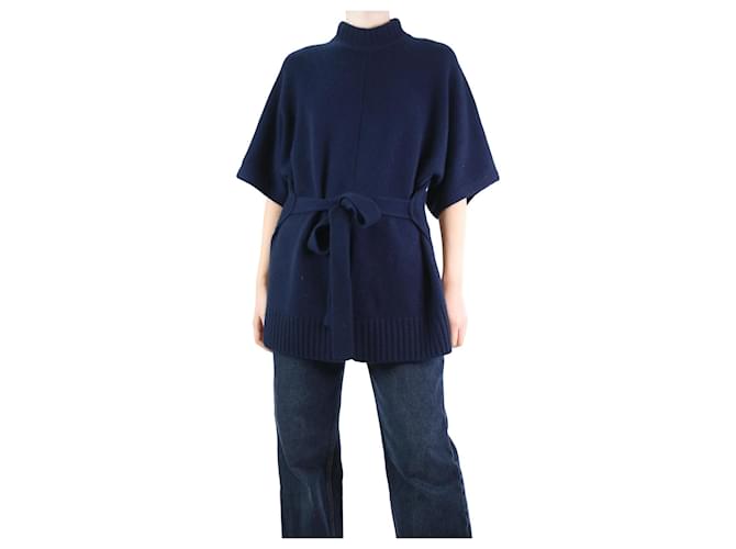 Joseph Blue high-neck cashmere jumper - size L  ref.1211799