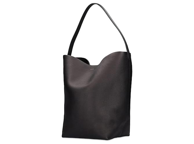 The Row Large N/S Park Tote Bag in Leather Black  ref.1211812