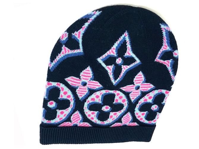 Louis Vuitton Hüte Pink Wolle  ref.1211880