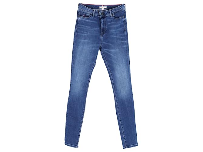 Tommy Hilfiger Jeans da donna ultra skinny in cotone riciclato Blu  ref.1211941