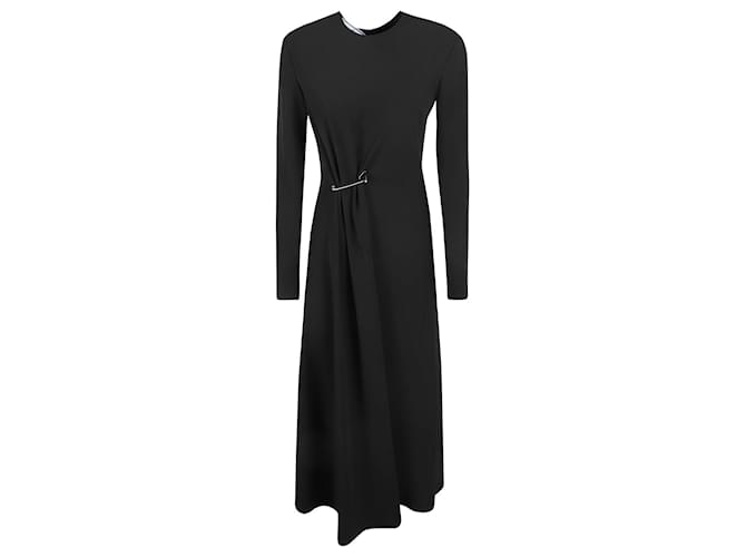 Prada Dresses Black Polyester  ref.1211966