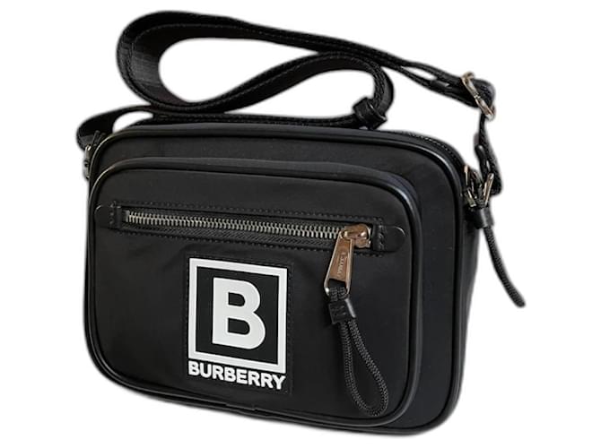 Burberry Camera Crossbody Bag Black Polyamide  ref.1211977