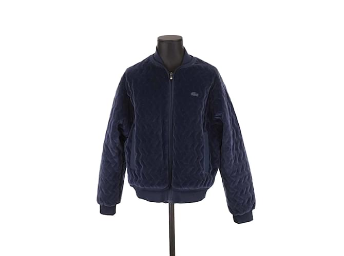 Lacoste Cotton jacket Blue  ref.1212041