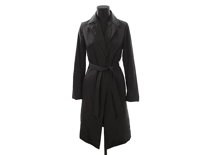 Bcbg Max Azria Coat Black Polyester  ref.1212054