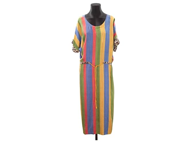 La Prestic Ouiston Robe en soie Multicolore  ref.1212061