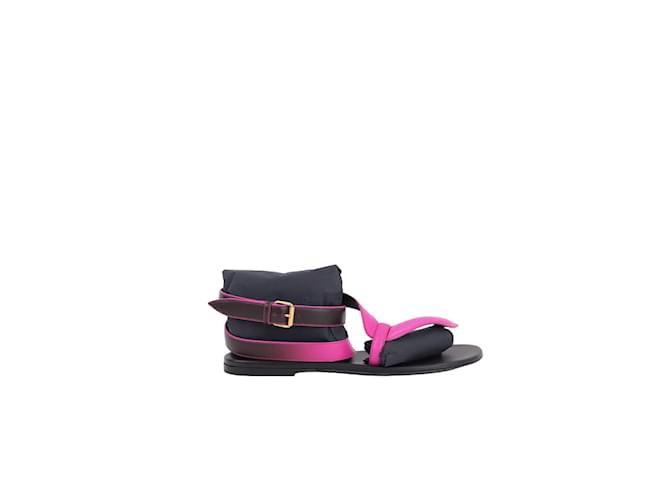 Dior Leather sandals Pink  ref.1212067