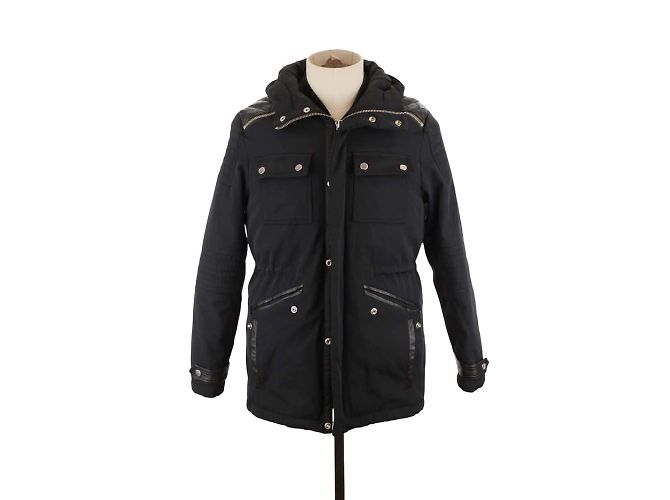 The Kooples Schwarzer Mantel