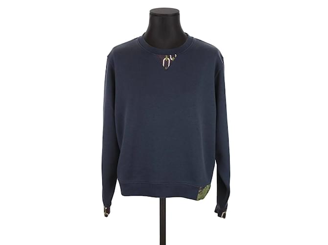 La Prestic Ouiston Sweatshirt aus Baumwolle Blau  ref.1212073