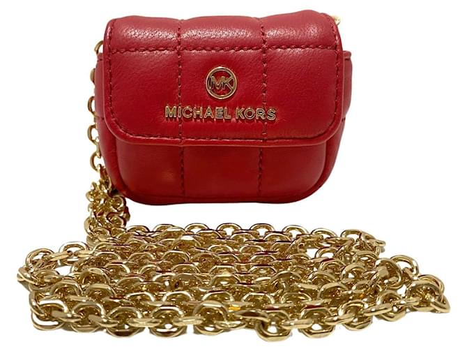 Michael Kors Red Leather  ref.1212108