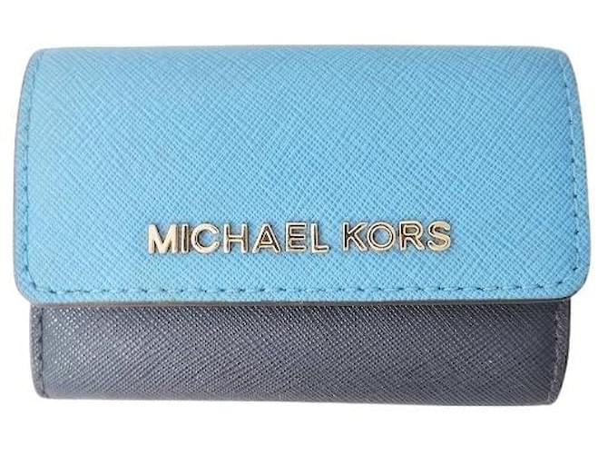 Michael Kors Navy blue Leather  ref.1212310