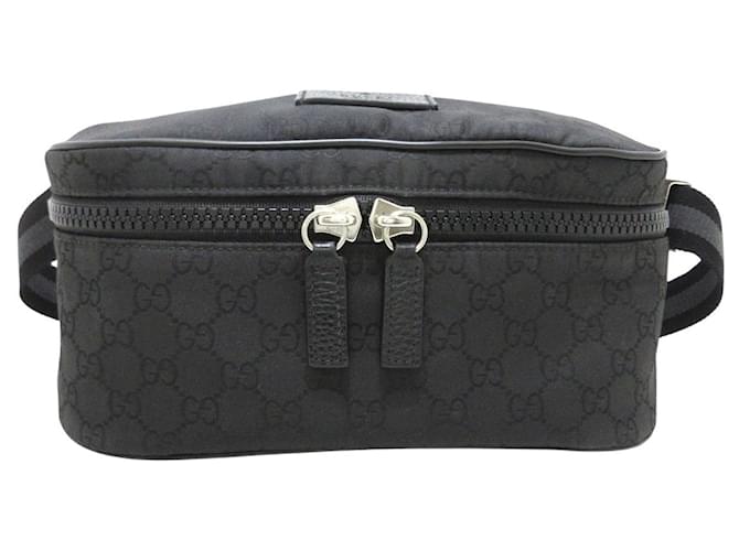 Gucci GG pattern Black Synthetic  ref.1212355