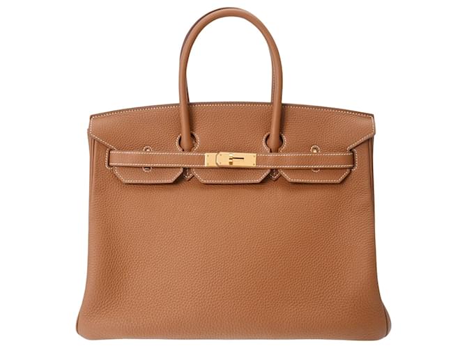 Hermès HERMES BIRKIN Golden Leder  ref.1212448