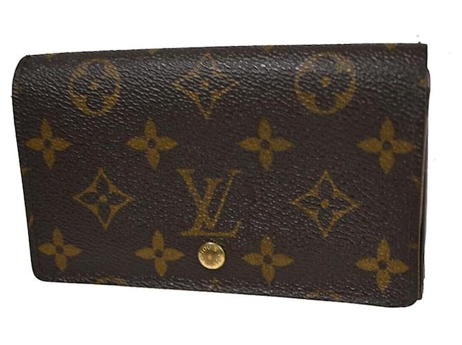 Louis Vuitton Trésor Brown Cloth  ref.1212511