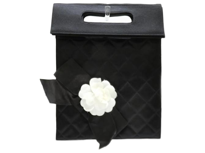 Timeless Chanel Camelia Black Synthetic  ref.1212512